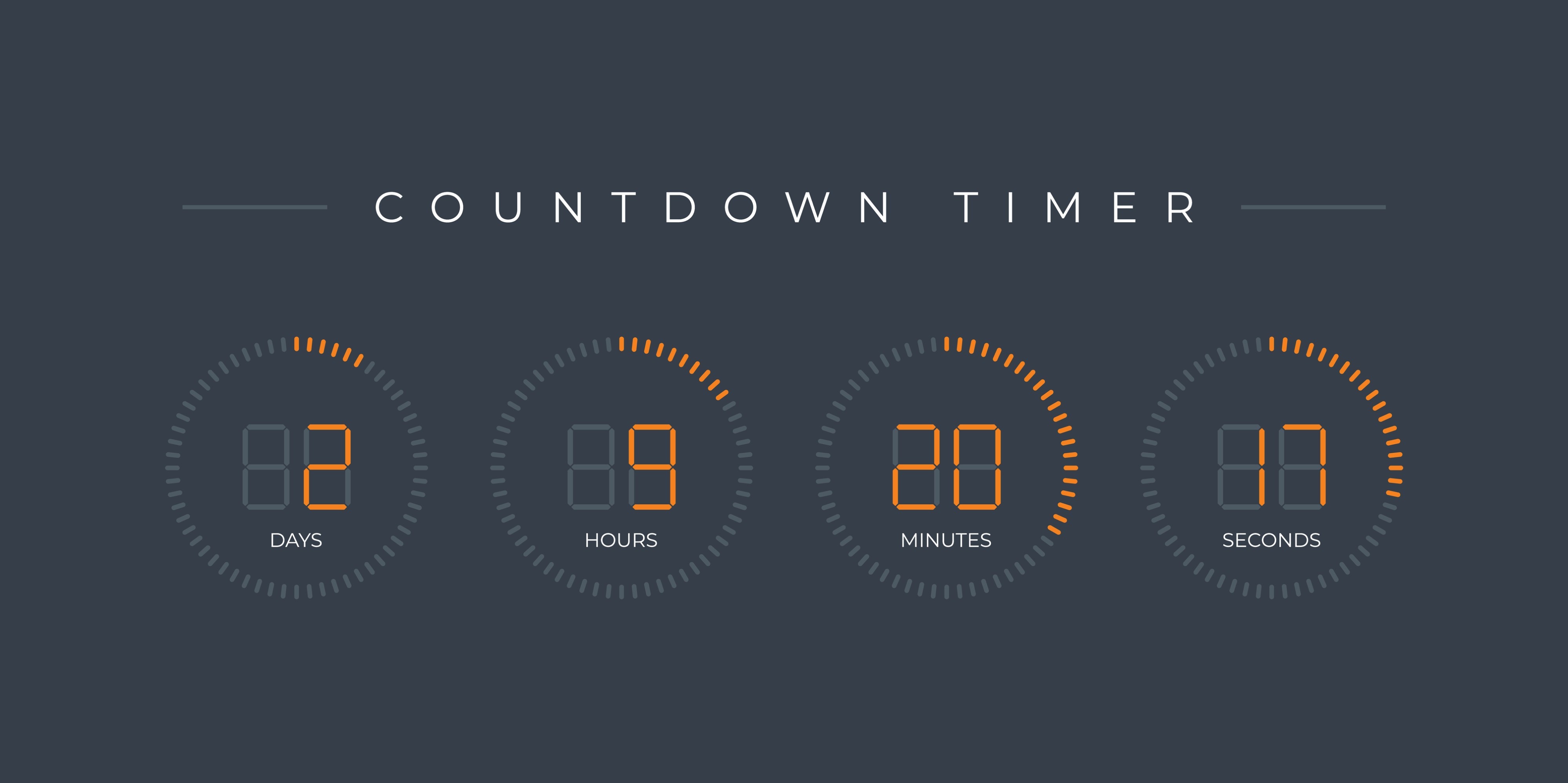 Kép erről: a digital countdown timer at 04:59